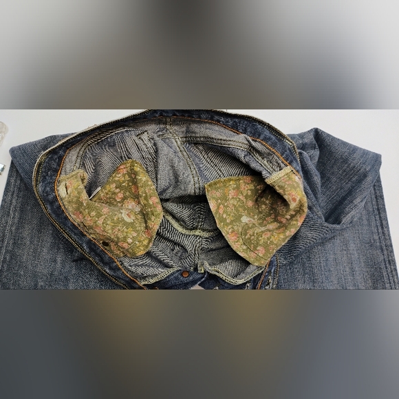 Ralph Lauren No. 67 Hudson Denim Jeans Wide Leg Flared Women's Sz 8/29 - Picture 7 of 13